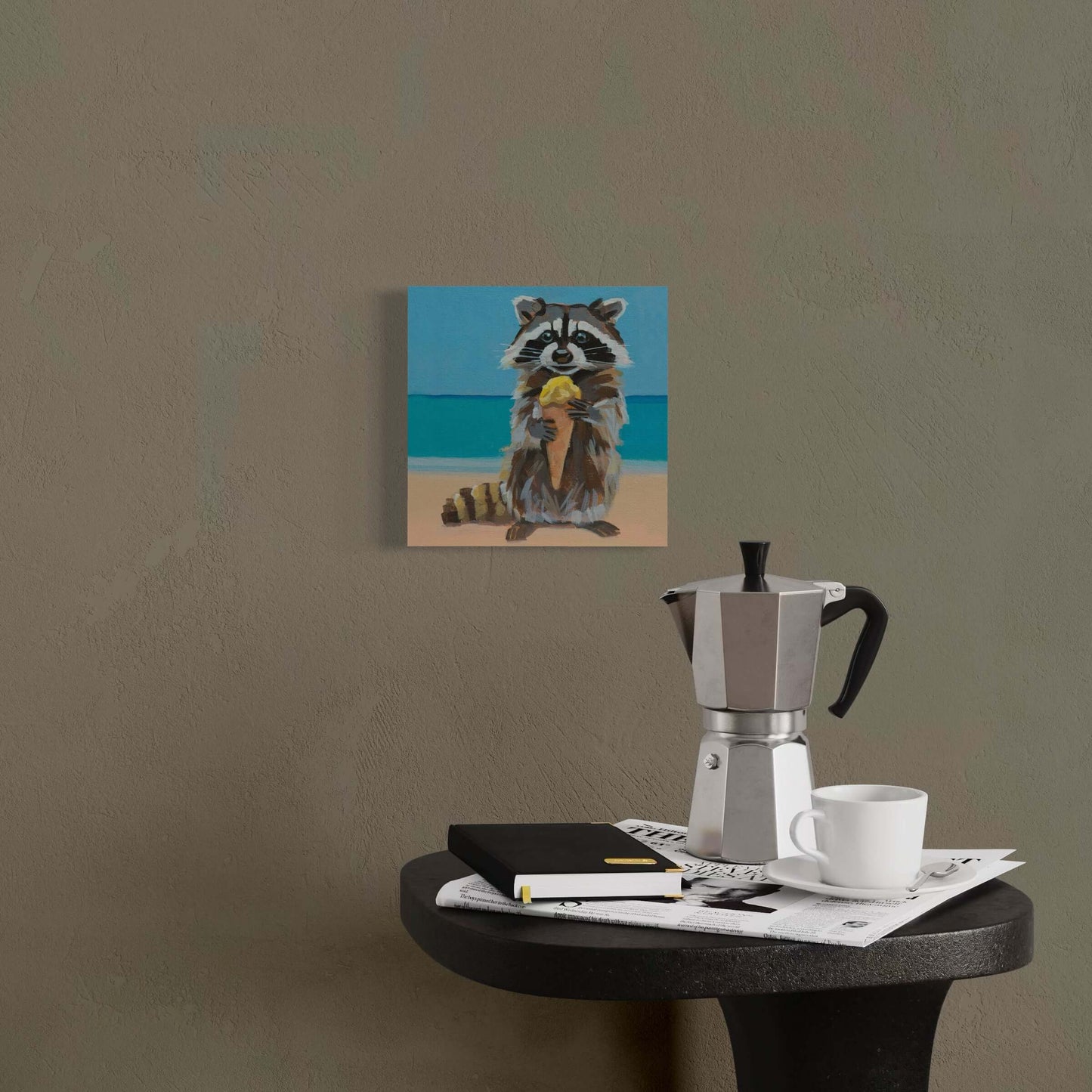 Canvas print, sweet tooth, 20 x 20 cm, 40 x 40 cm