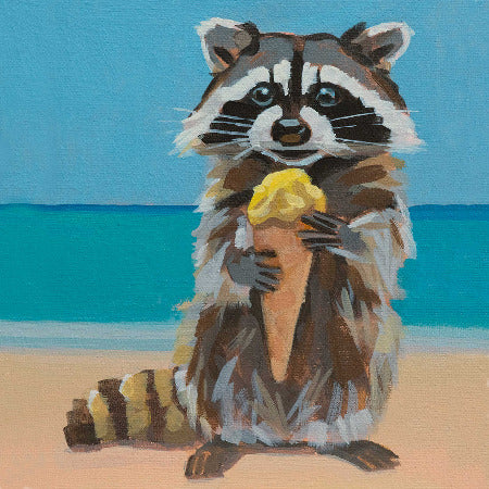 Canvas print, sweet tooth, 20 x 20 cm, 40 x 40 cm