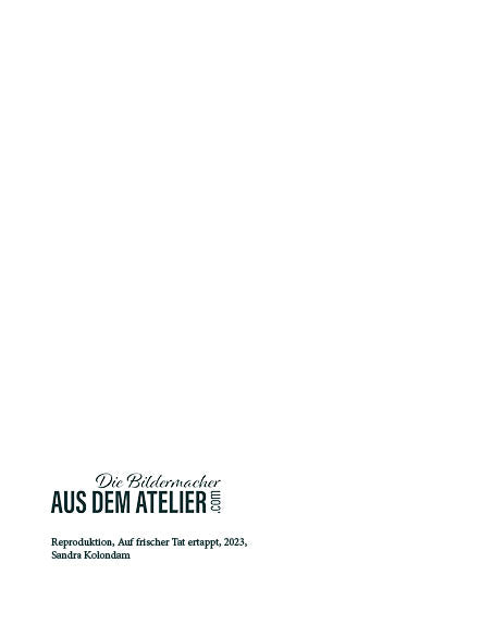 Art Card, Waschbär, 15x20 cm