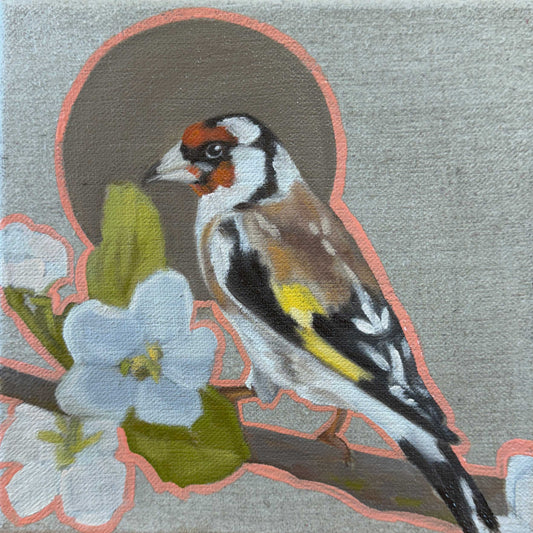 Daily Painting 26.04.2024, Dachshund, 15 x 15 cm
