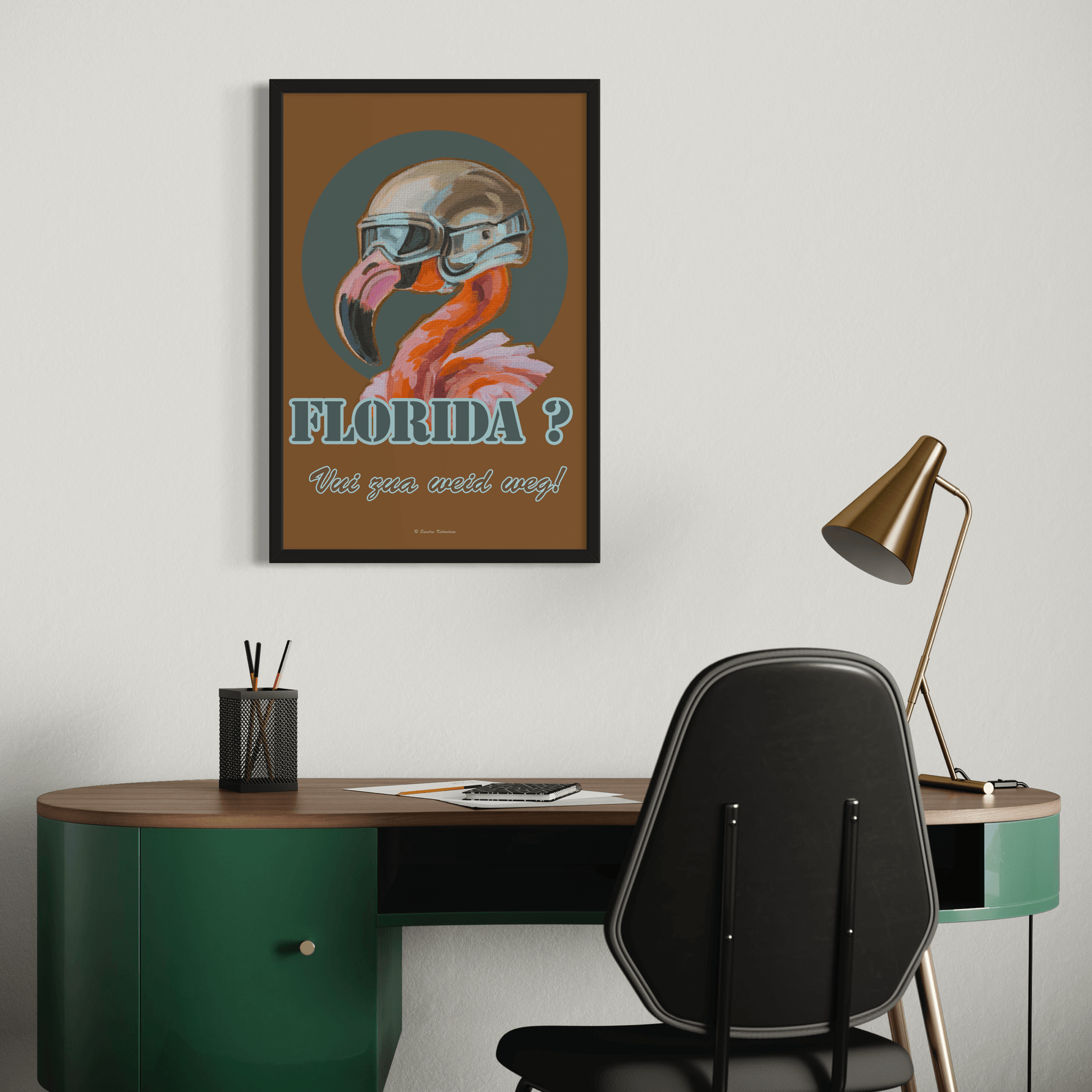 Poster mit süßen tierischen Motiven und freche Sprüche im Retrolook. Made in Germany.