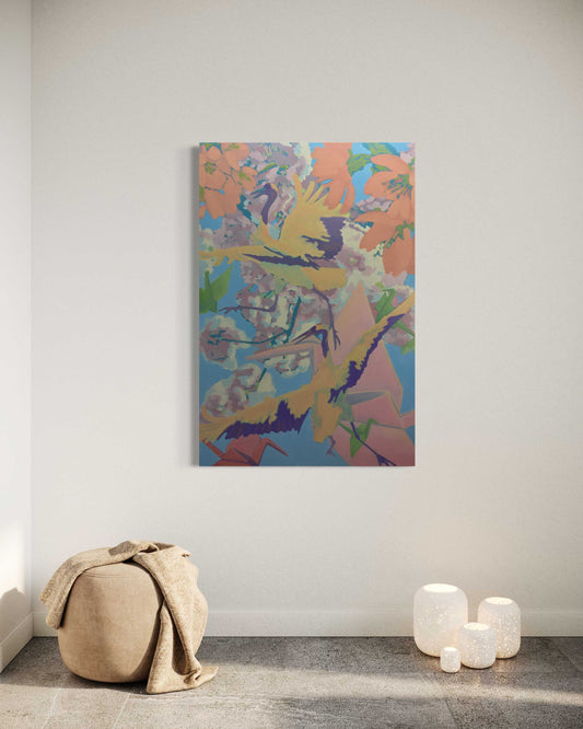 2019, Sadako, 100 x 150 cm