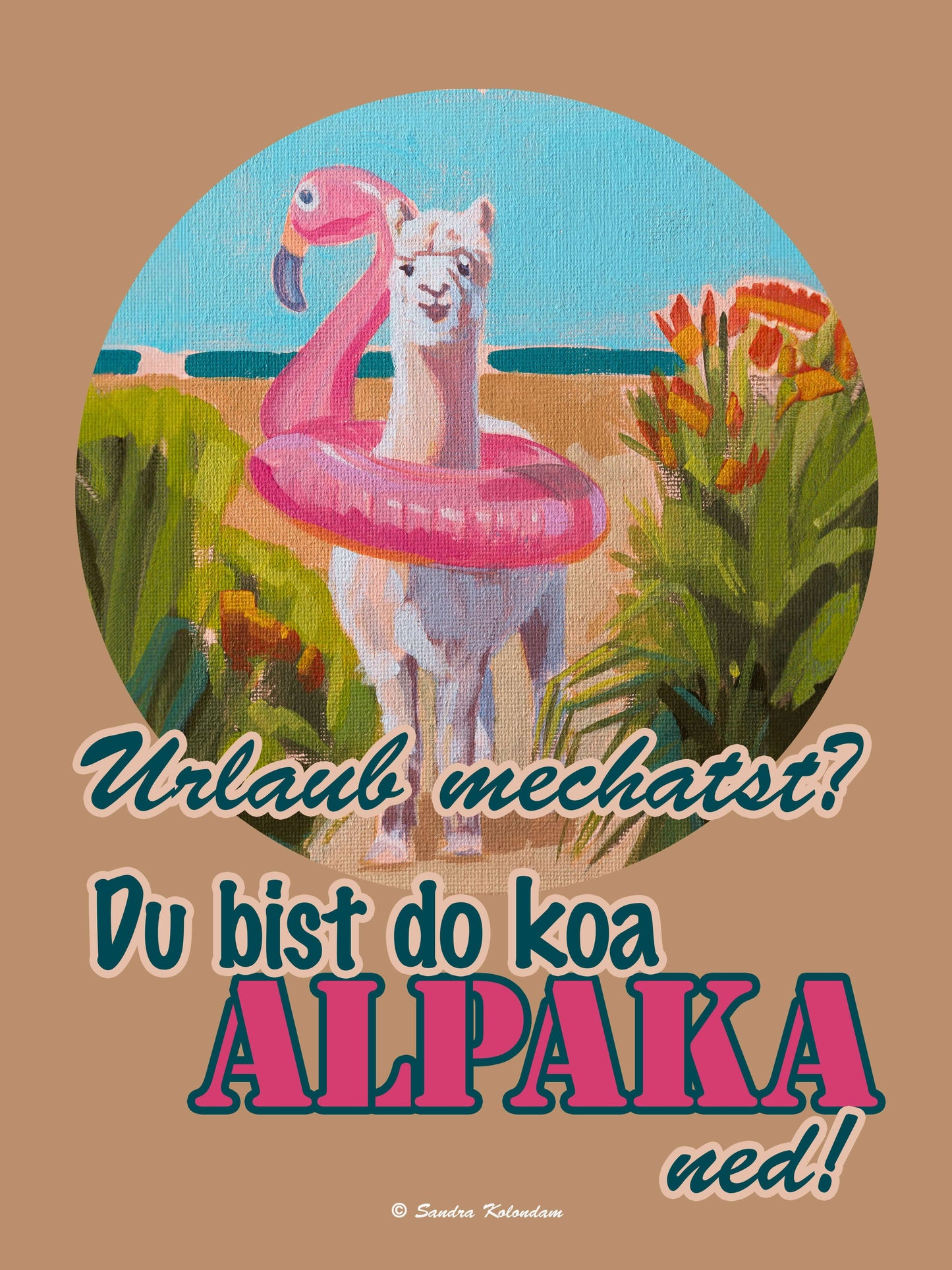 Poster mit süßen tierischen Motiven und freche Sprüche im Retrolook. Made in Germany.