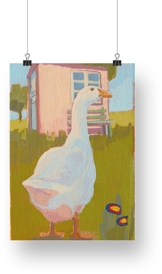 Art Card, goose, 15x20 cm