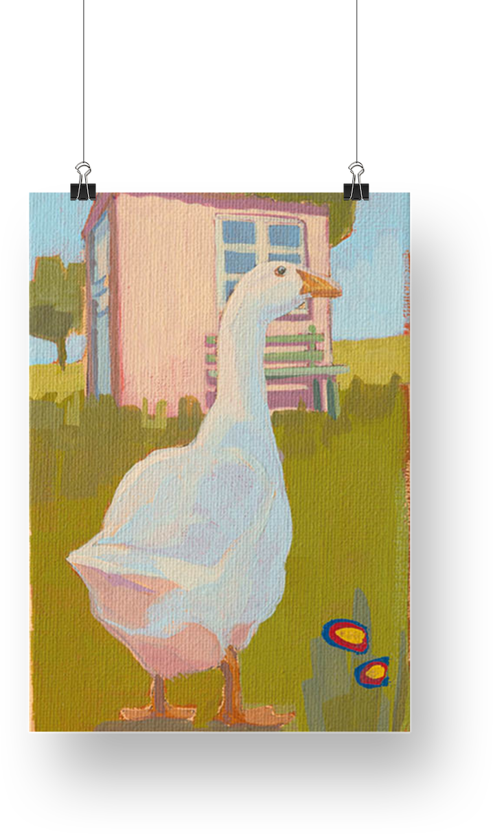 Art Card, goose, 15x20 cm